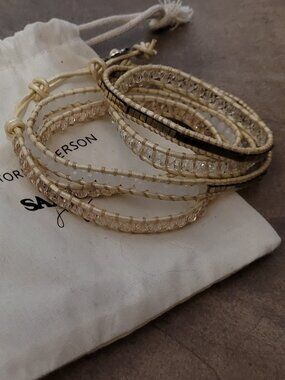 Victoria Emerson Mixed Beaded Wrap Bracelet